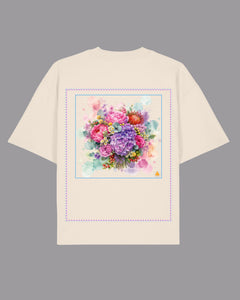 Tricou Oversize Flower Person – Colecția CityFlowers