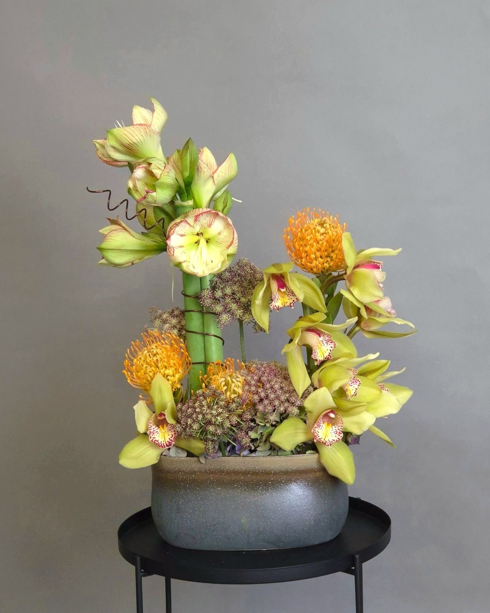 Aranjament floral Corporate cu Amarillys