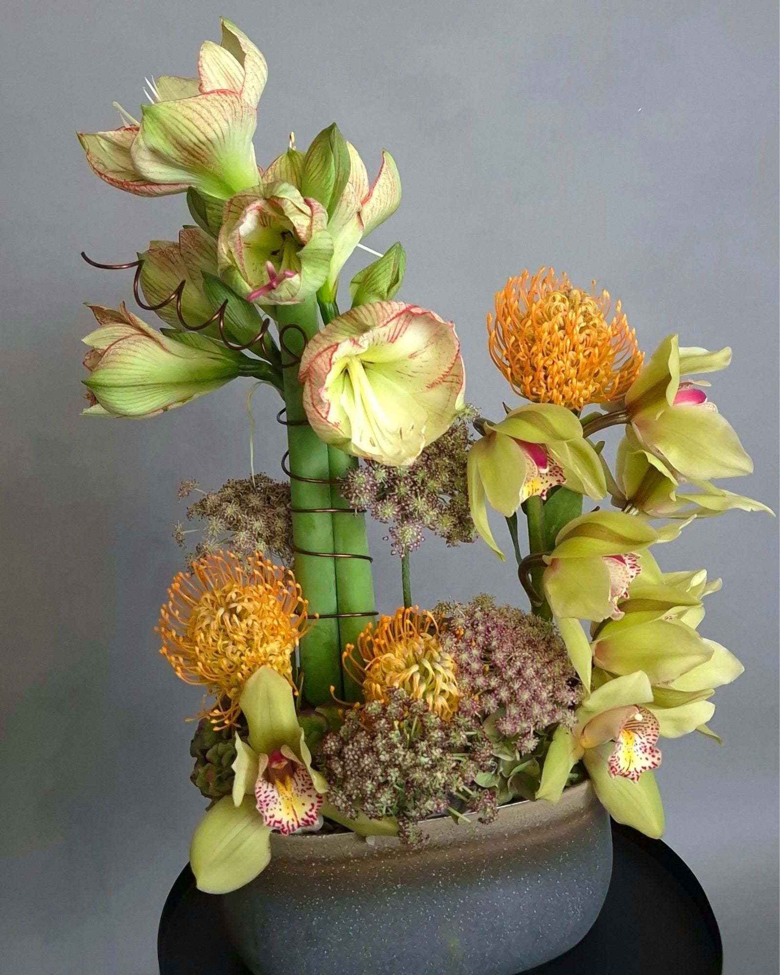 Aranjament floral Corporate cu Amarillys