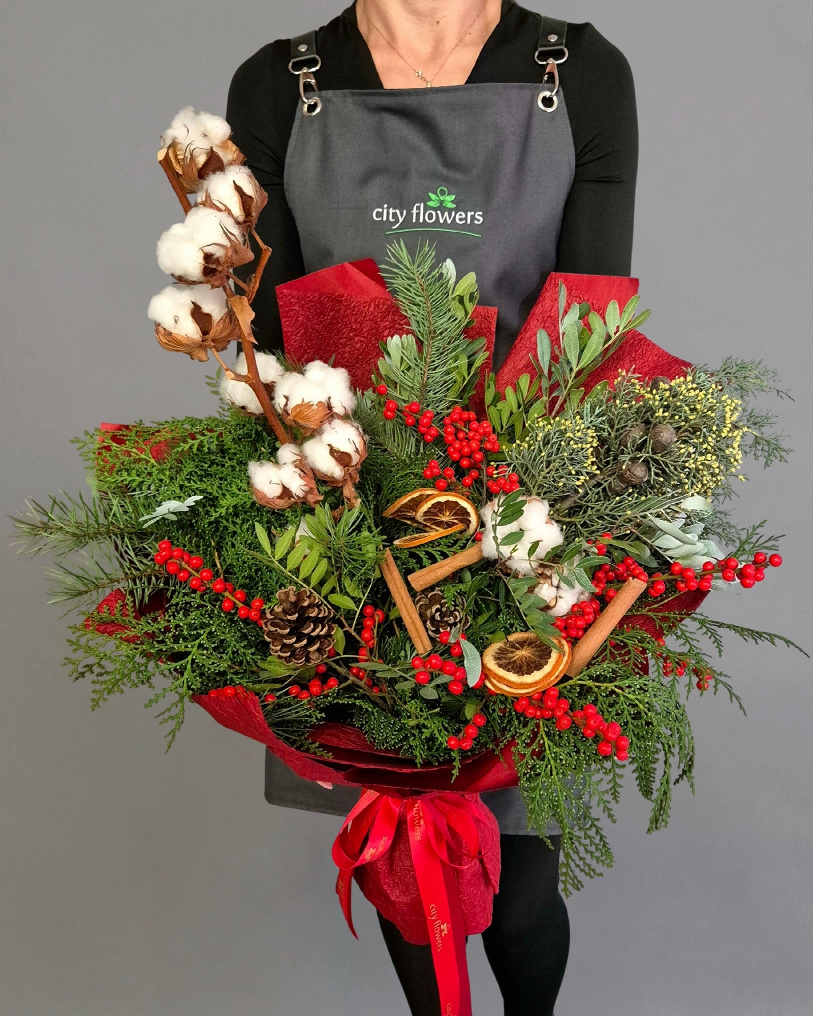 Buchet de Iarna "Rustic Warmth"