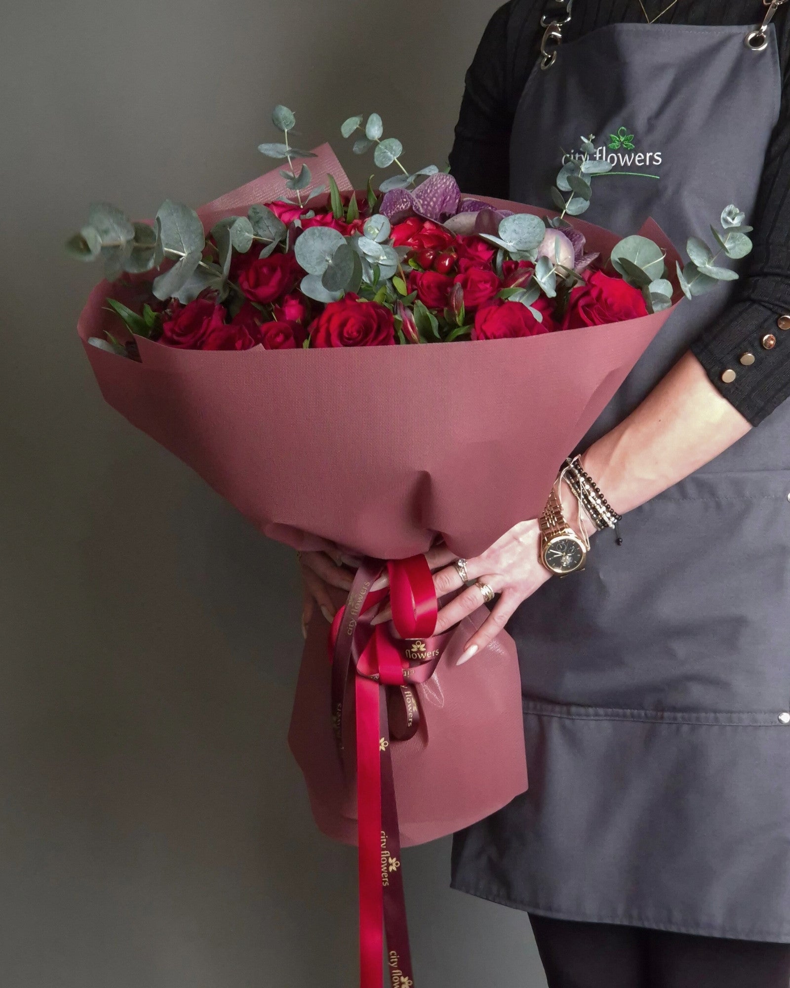 Buchet de flori "Red Passion"