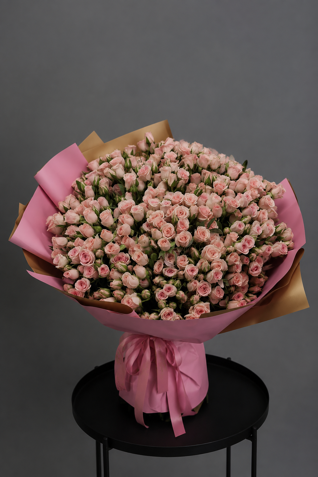 Buchet de Flori "Endless Love" – 51 Fire Minirosa Roz