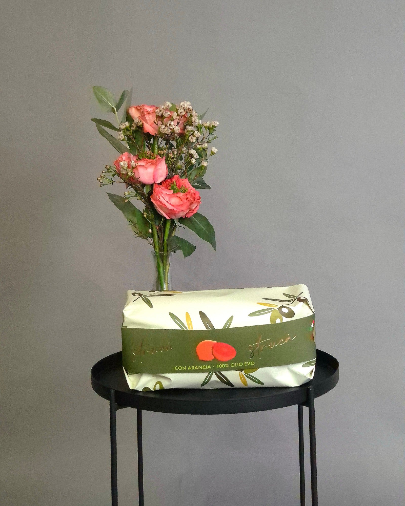 Cadou Cozonac Artizanal "Struca" cu Portocala Confiata – Filippi (500g)