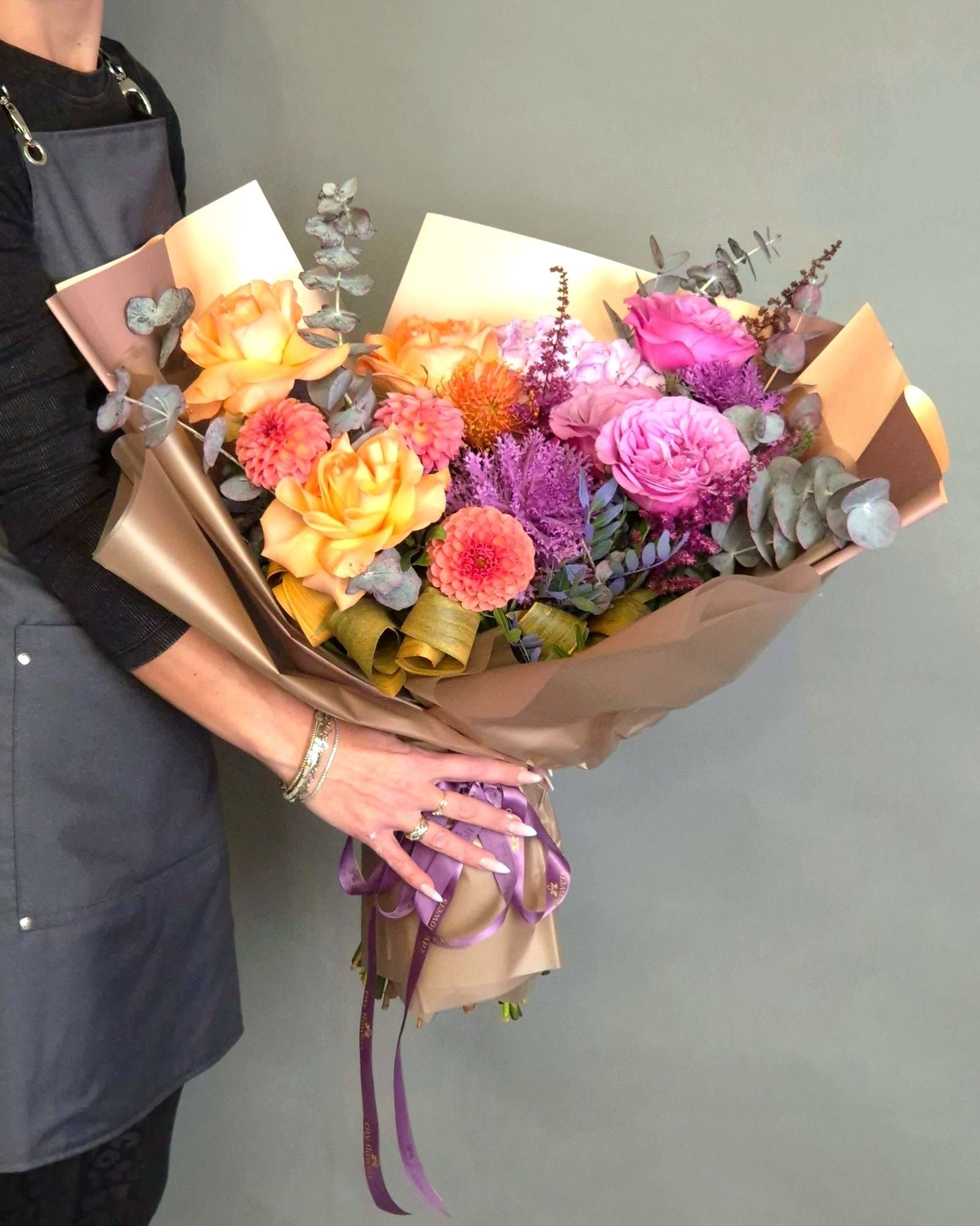 Buchet de Flori Colorat de Toamna