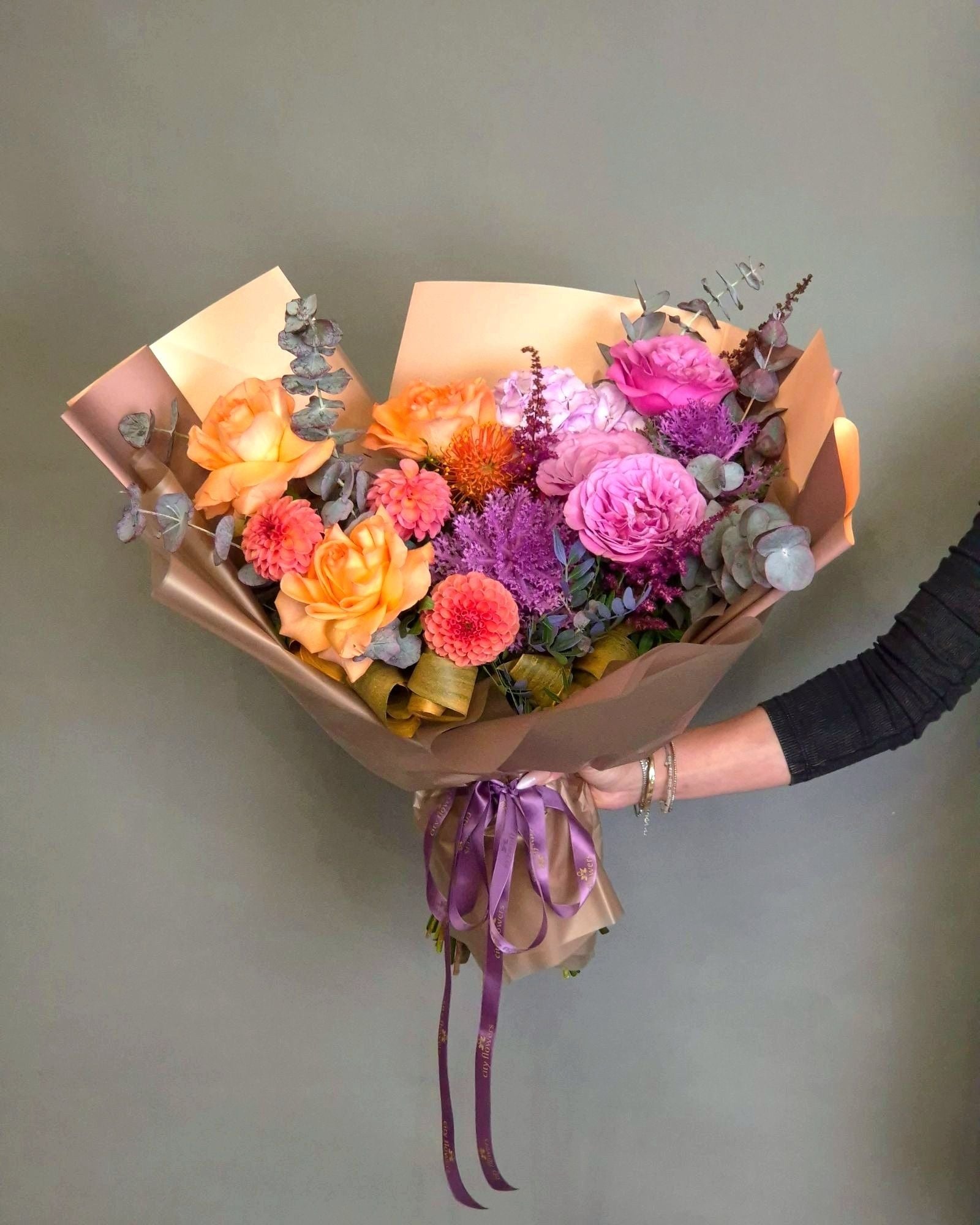 Buchet de Flori Colorat de Toamna