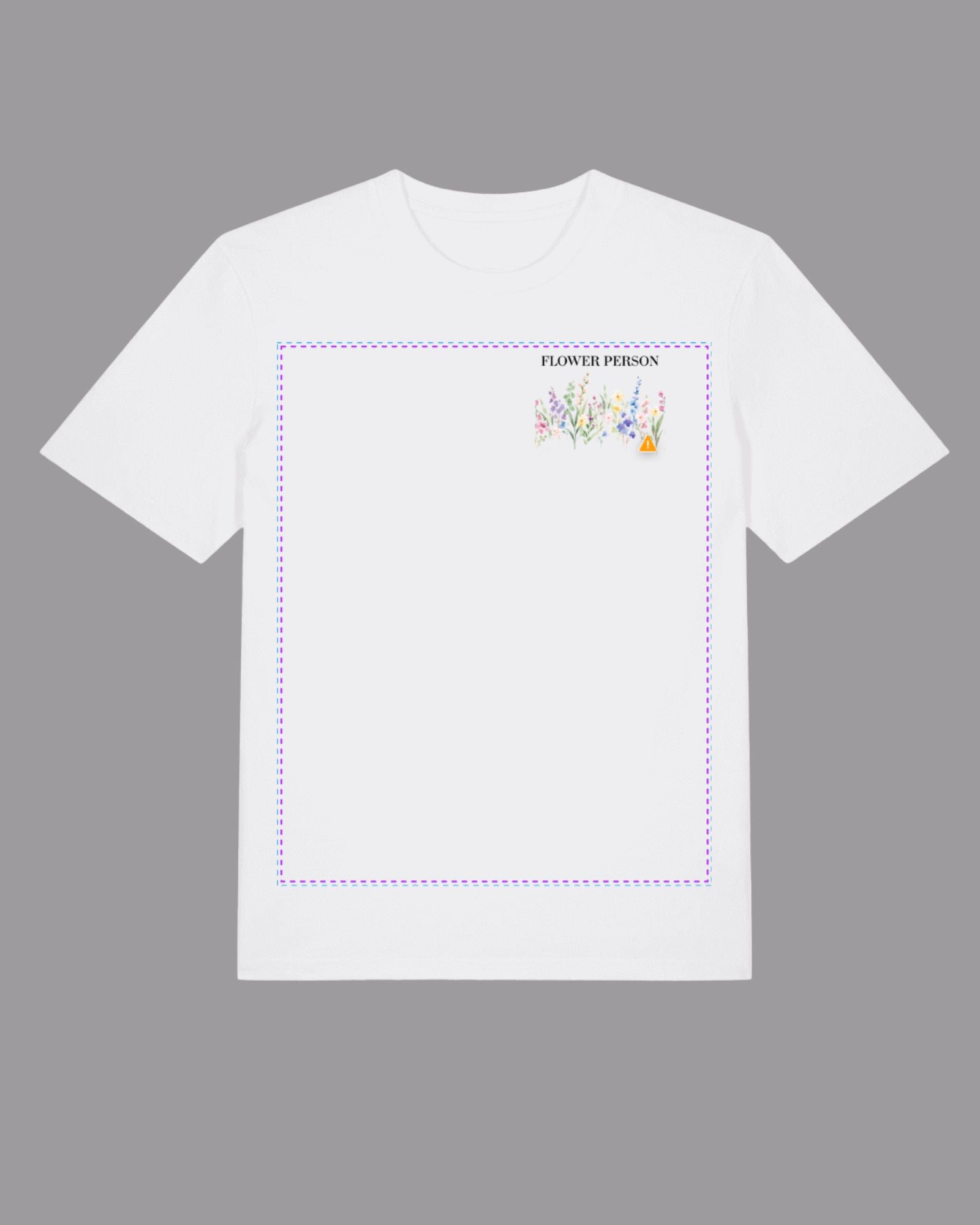 Tricou Flower Person – Colecția CityFlowers