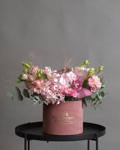 "Pastel Dreams" Floral Arrangement in a Box