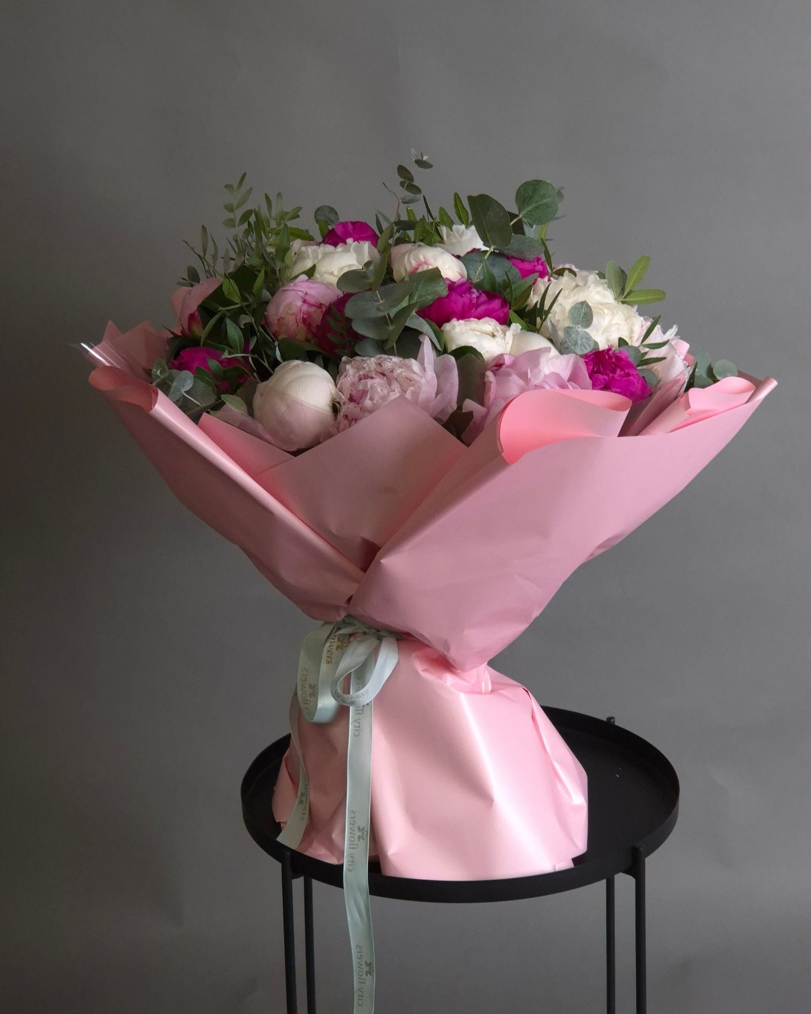 Buchet de Flori 29 Bujori Multicolori