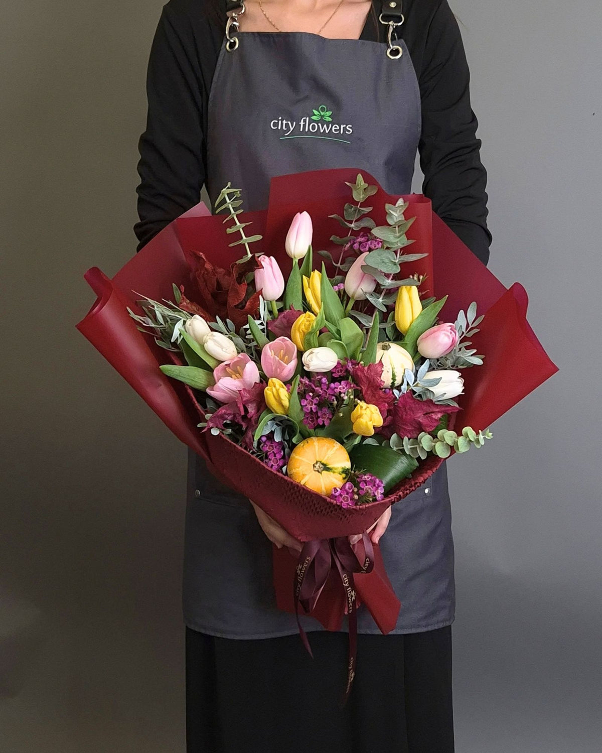 Buchet de Toamna "Autumn Charm" – Lalele si Tartacute