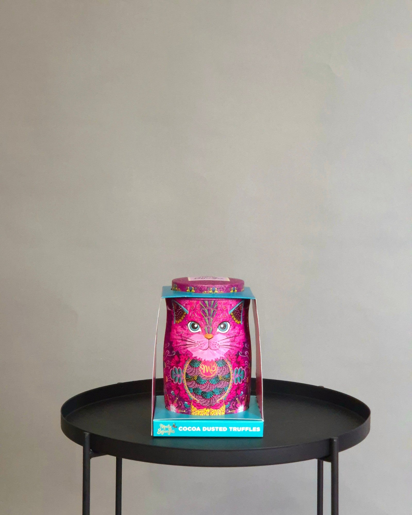 Cadou Cutie Metalica cu Trufe "Persian Pink" – Monty Bojangles