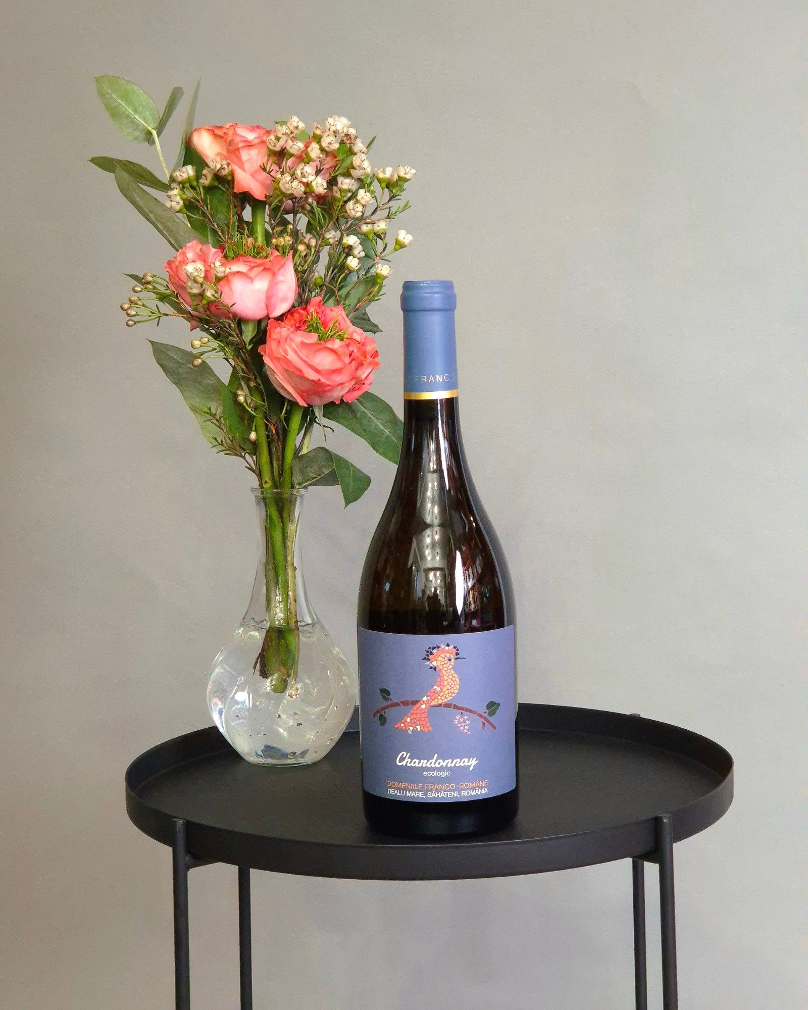 Cadou Vin Alb Chardonnay - Domeniile Franco-Romane