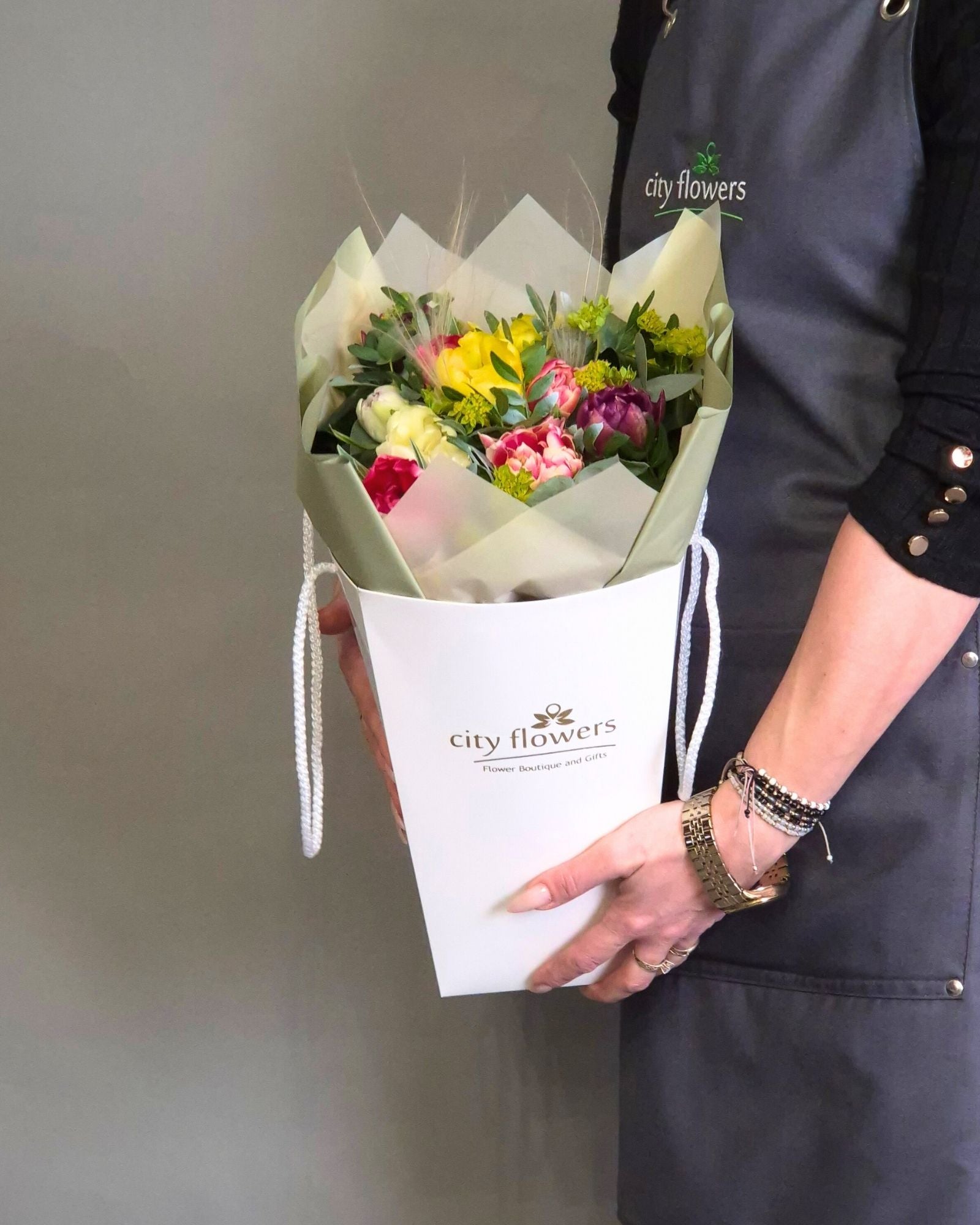 City Flowers Bag 11 lalele duble