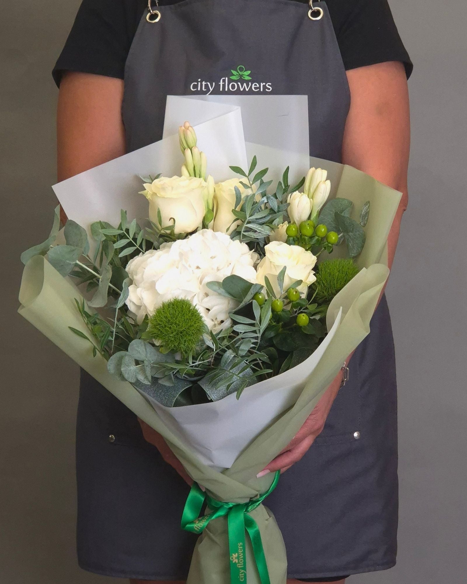 City Flowers Bag "Pure Respect" – Hortensie si Tuberoze