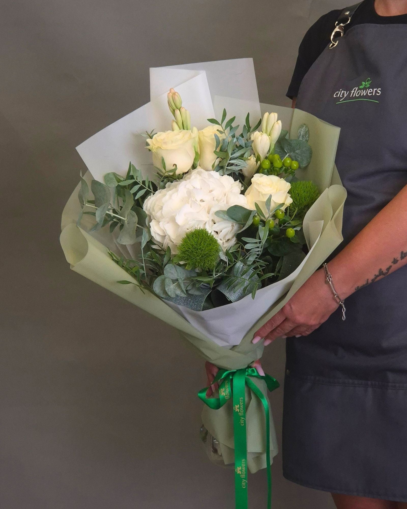 City Flowers Bag "Pure Respect" – Hortensie si Tuberoze