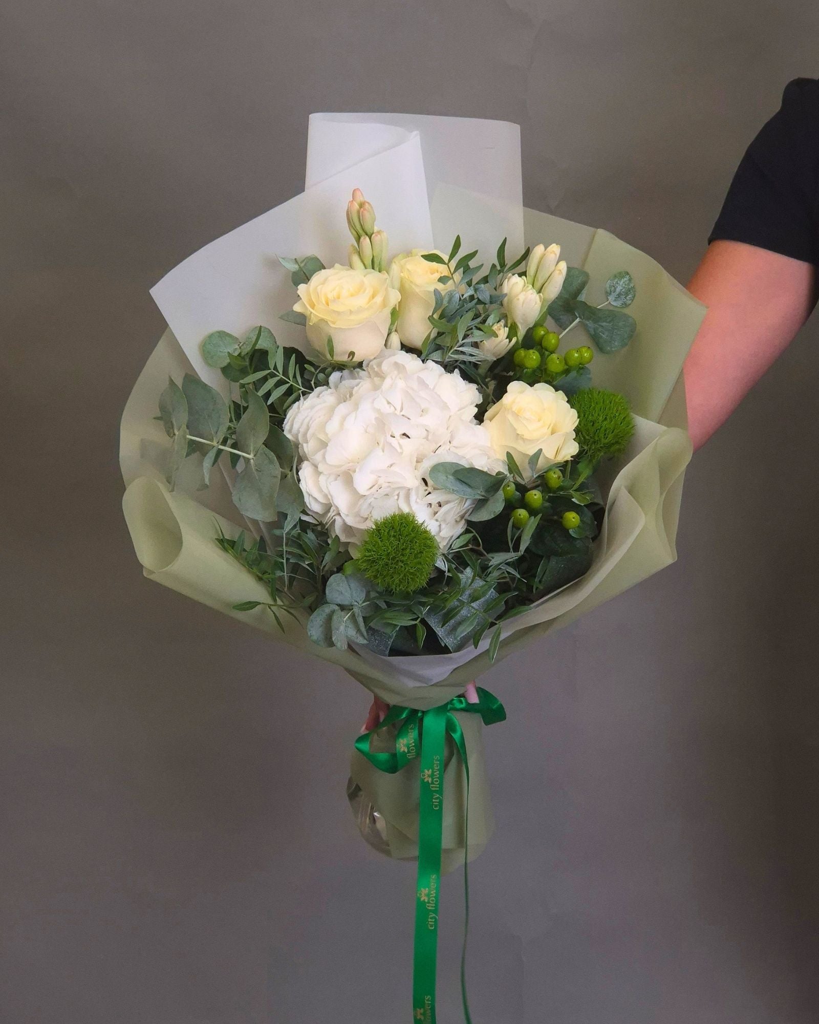City Flowers Bag "Pure Respect" – Hortensie si Tuberoze
