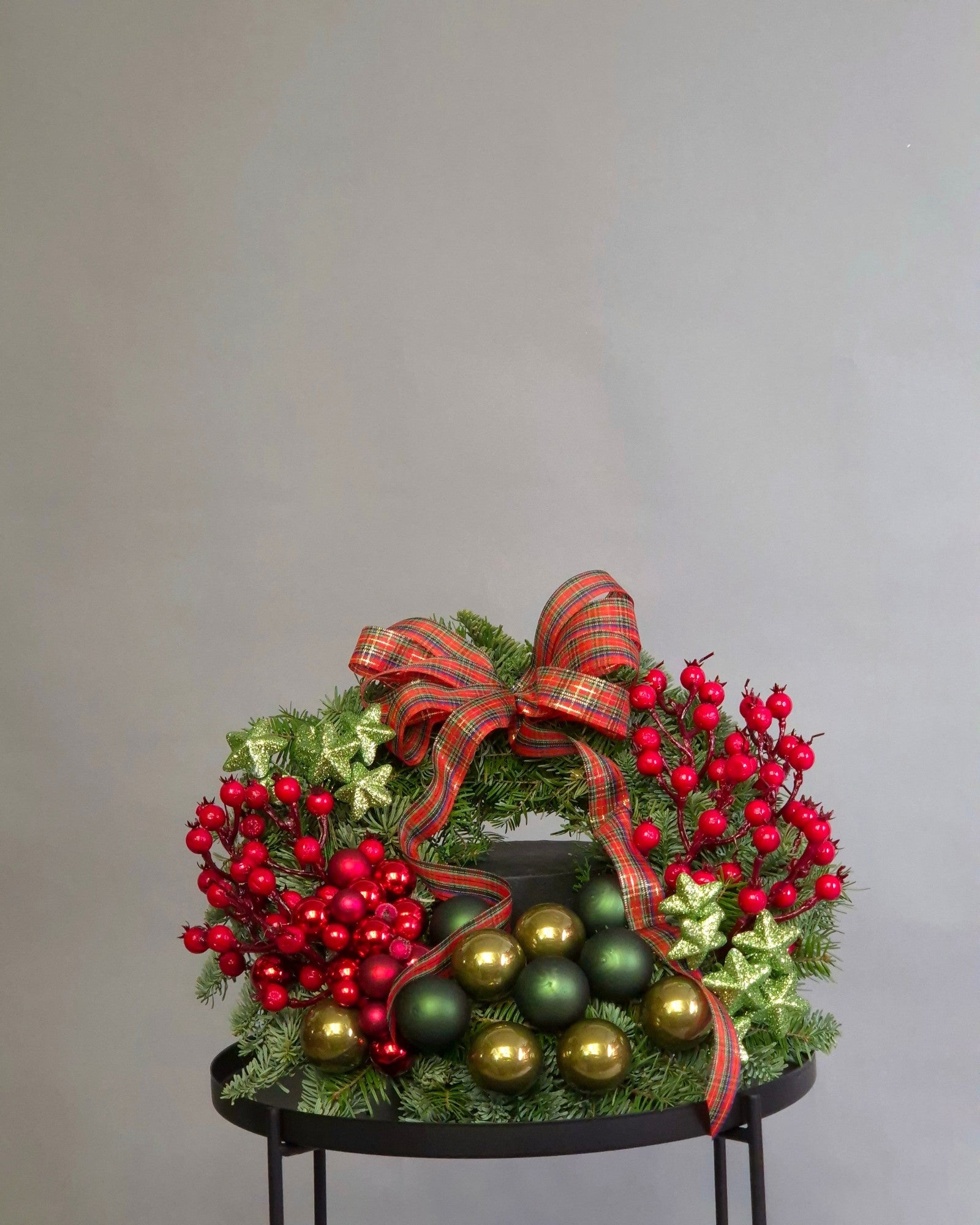 Coronita de Craciun din Brad Natural "Scottish Tradition"