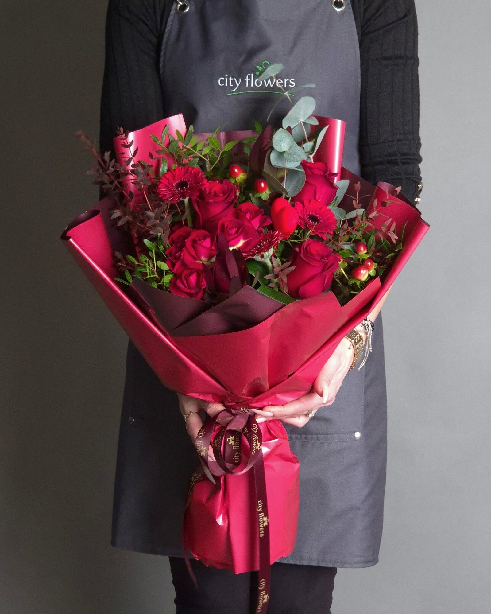 Pachet "Sweet Passion" - Buchet si praline