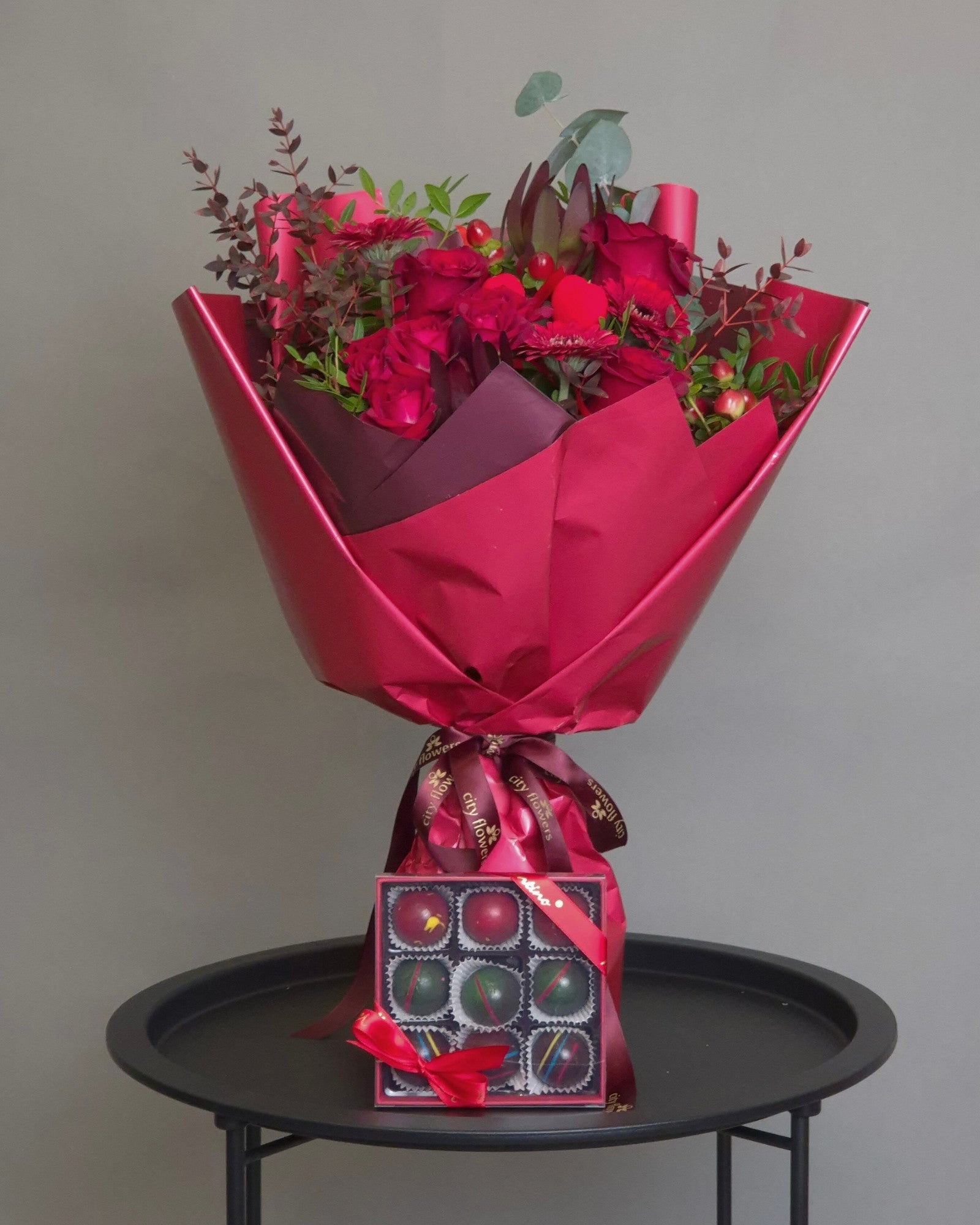 Pachet "Sweet Passion" - Buchet si praline