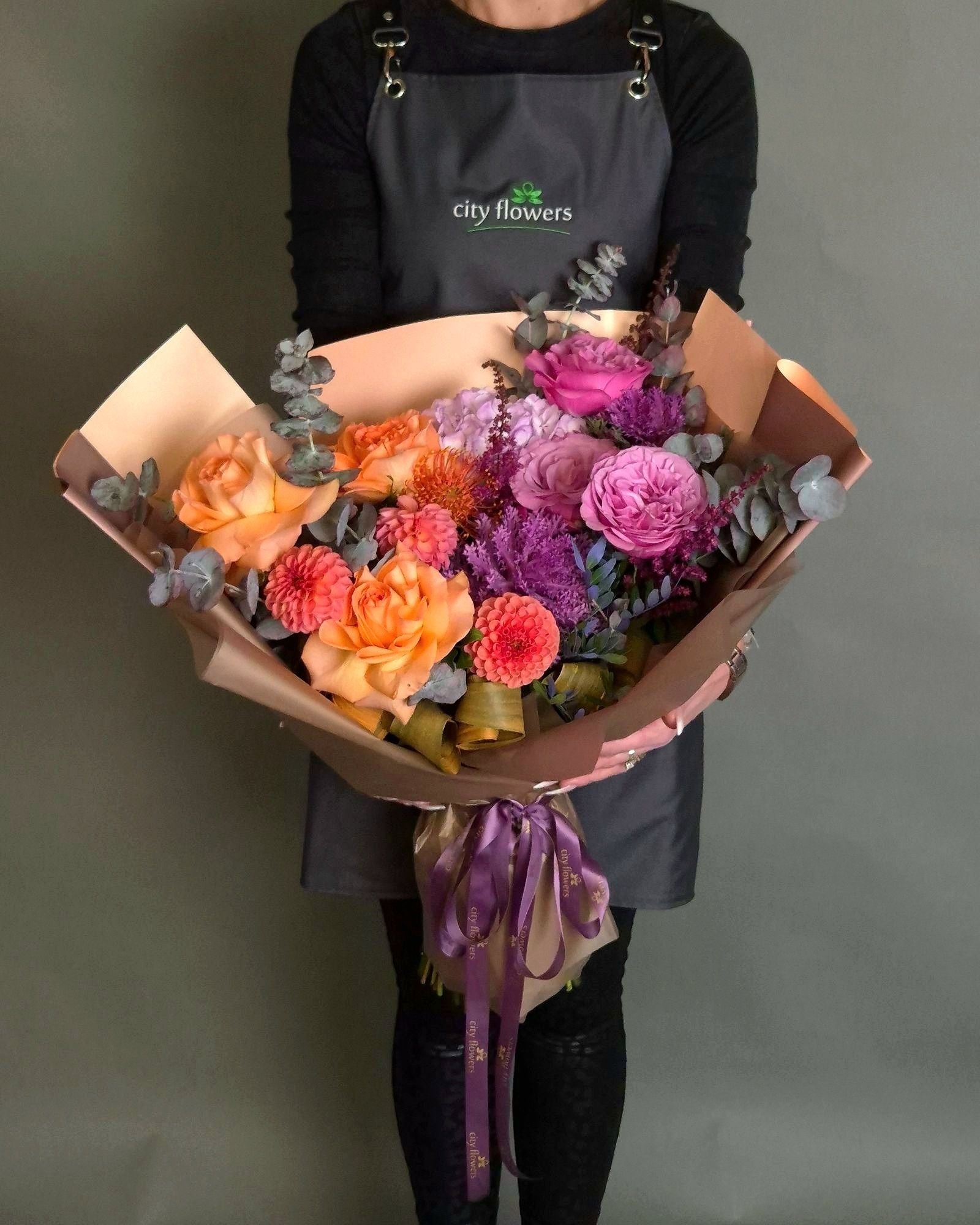 Buchet de Flori Colorat de Toamna