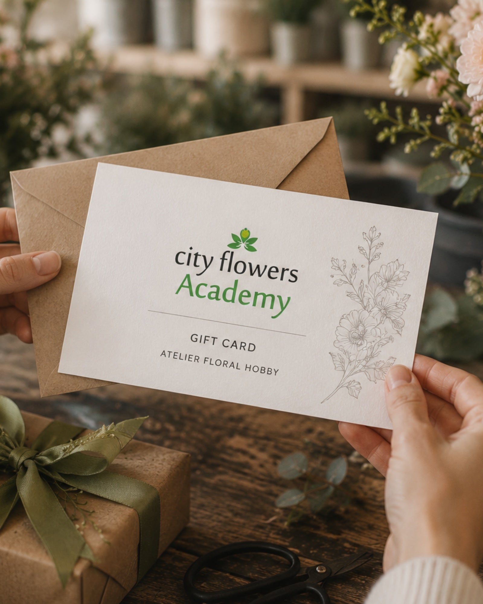 Gift Card Atelier Floral Hobby